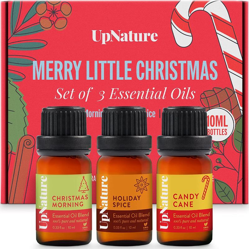 Photo 1 of 2 sets of 3 - Christmas Essential Oils Blends Gift Set