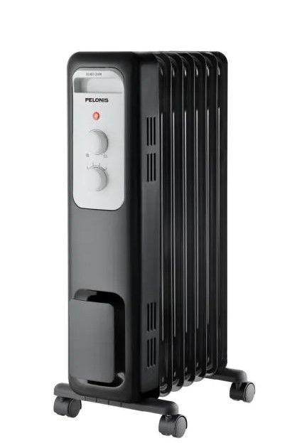 Photo 1 of Pelonis
1,500-Watt Oil-Filled Radiant Electric Space Heater with Thermostat