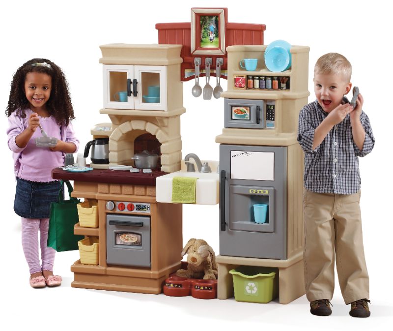 Photo 1 of **INCOMPLETE SET BOX 2 OUT OF 2**Step2 Heart of the Home Play Kitchen with 41 Piece Accessory Play Set
