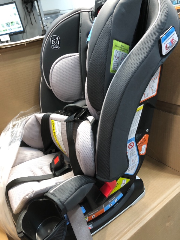 Photo 3 of Graco Slimfit 3 in 1 Car Seat | Slim & Comfy Design Saves Space in Your Back Seat, Redmond, Amazon Exclusive
