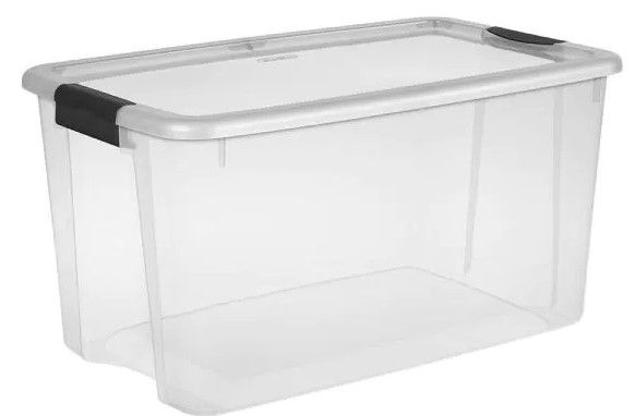 Photo 1 of **SET OF 3**Sterilite
70 Qt. Ultra Storage Box