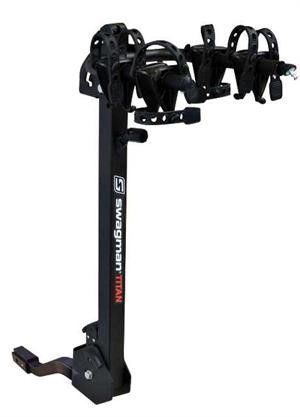 Photo 1 of *READ BELOW* Swagman Titan 2 Arm Bike Rack Hitch Rack (2 Inch & 1 1/4 Inch Receiver) - 63400
