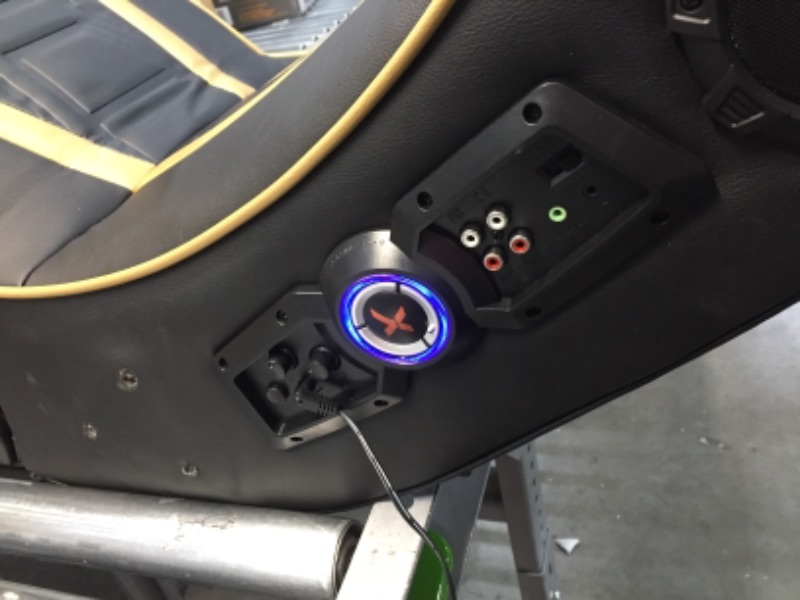 Photo 1 of *READ BELOW** X Rocker 5152301 Trident Pedestal 4.1 Wireless, 31.89" x 25.98" x 40.55", Black/Gold
