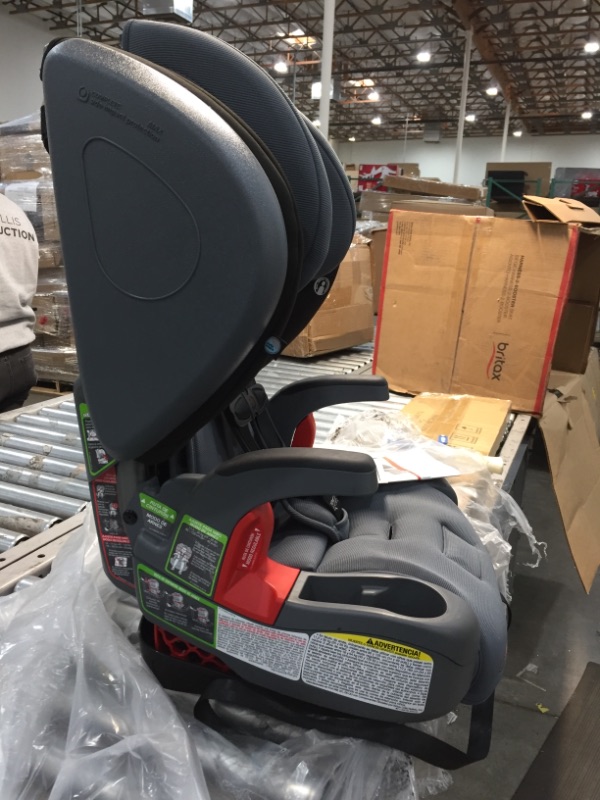 Photo 3 of Britax Grow with You ClickTight Plus Harness-2-Booster Car Seat, Otto Safewash Fabric
