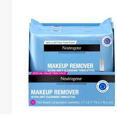 Photo 1 of ?
Neutrogena Makeup Remover Cleansing Face Wipes Refill Pack - 4pk