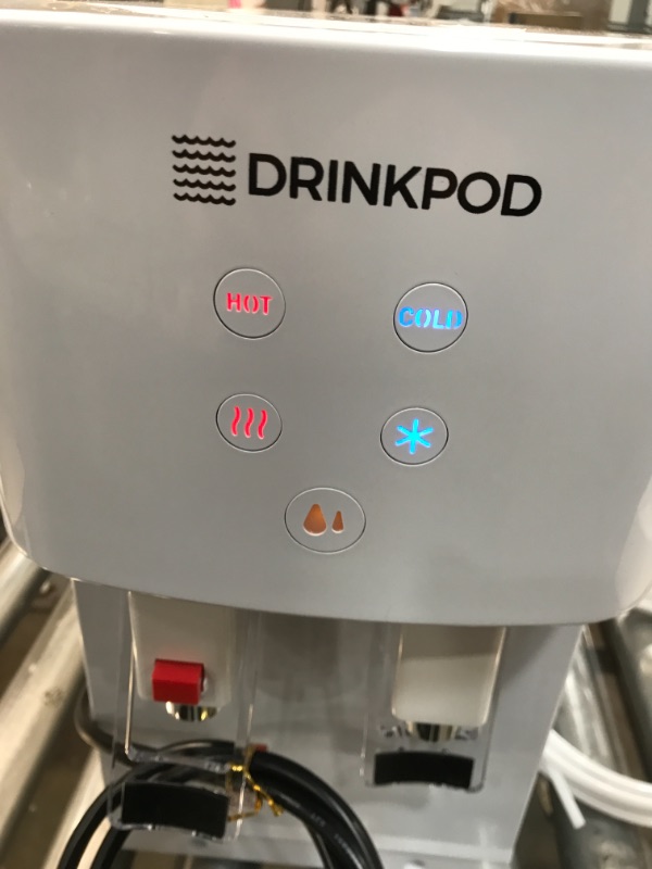 Photo 4 of DRINKPOD 2000 Series Bottleless Water Filtration Cooler with 4 Stage Filtration in White