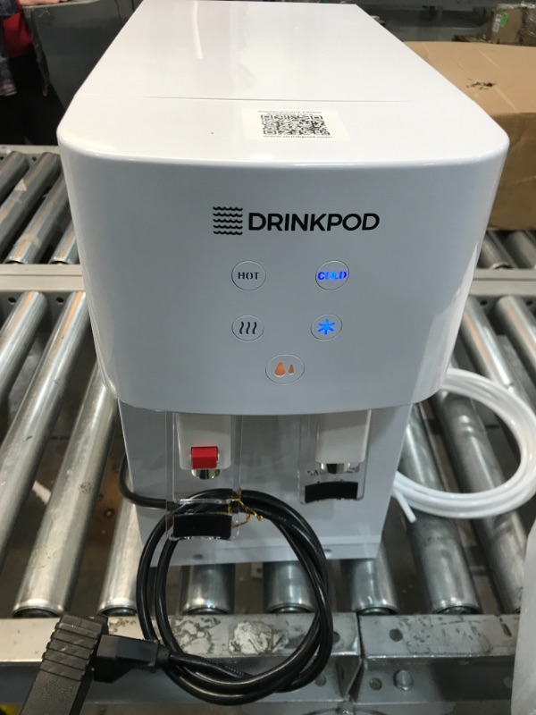 Photo 2 of DRINKPOD 2000 Series Bottleless Water Filtration Cooler with 4 Stage Filtration in White