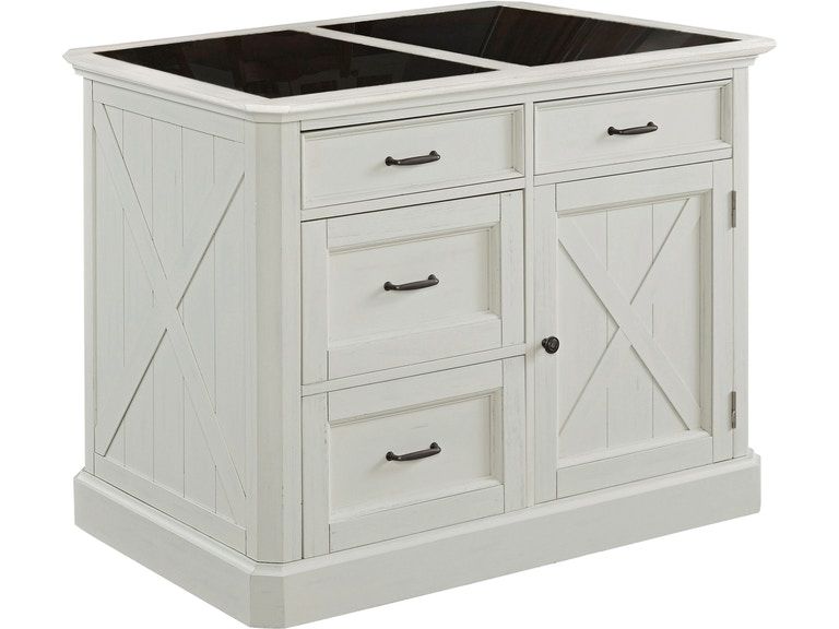 Photo 1 of **Box 1 of 3**
Homestyle's Kitchen Kitchen Island 5523-94 at Furniture Plus Inc.