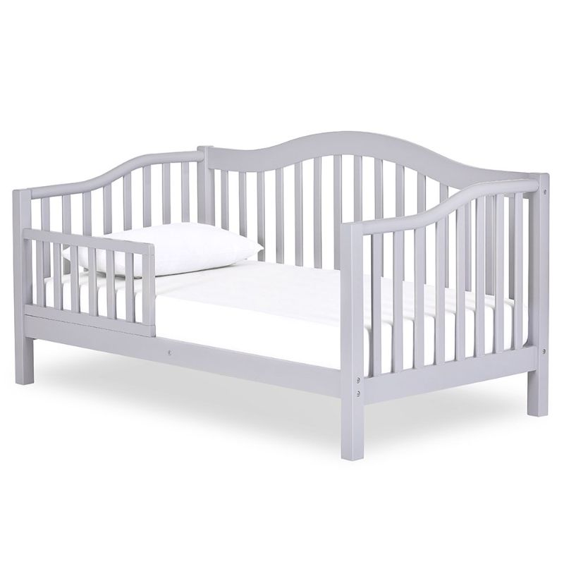 Photo 1 of Dream On Me Austin Toddler Day Bed in Pebble Grey, Greenguard Gold Certified