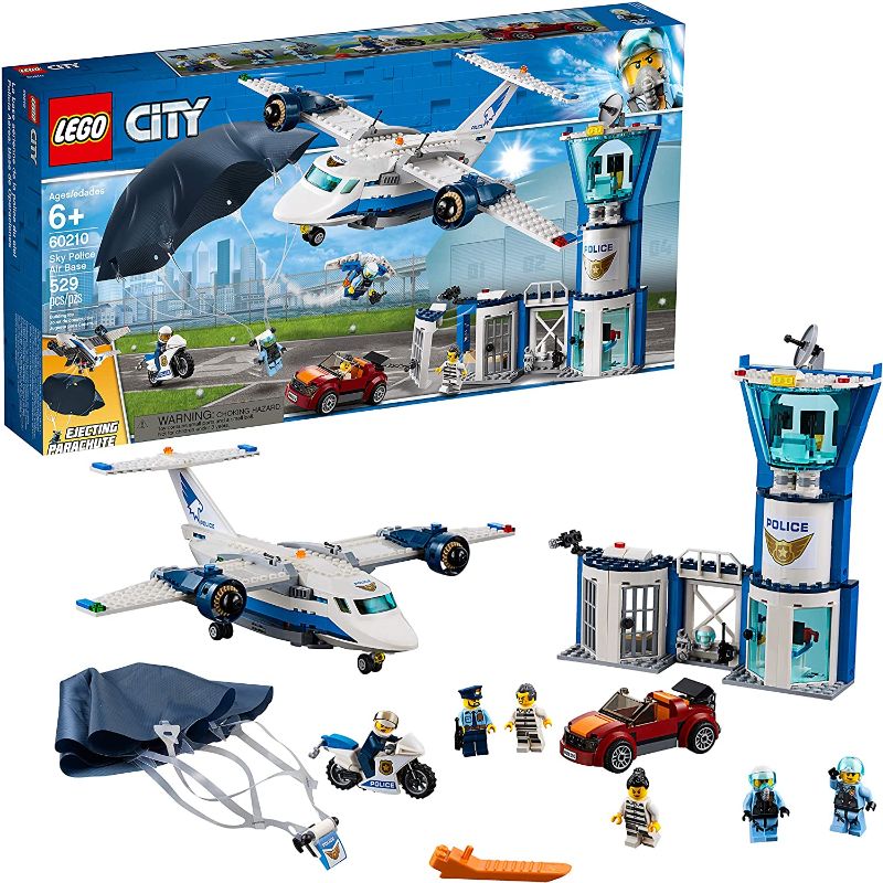 Photo 1 of LEGO City Sky Police Air Base 60210 Building Kit (529 Pieces)
