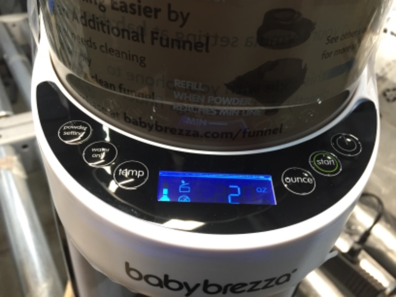 Photo 3 of New and Improved Baby Brezza Formula Pro Advanced Formula Dispenser Machine