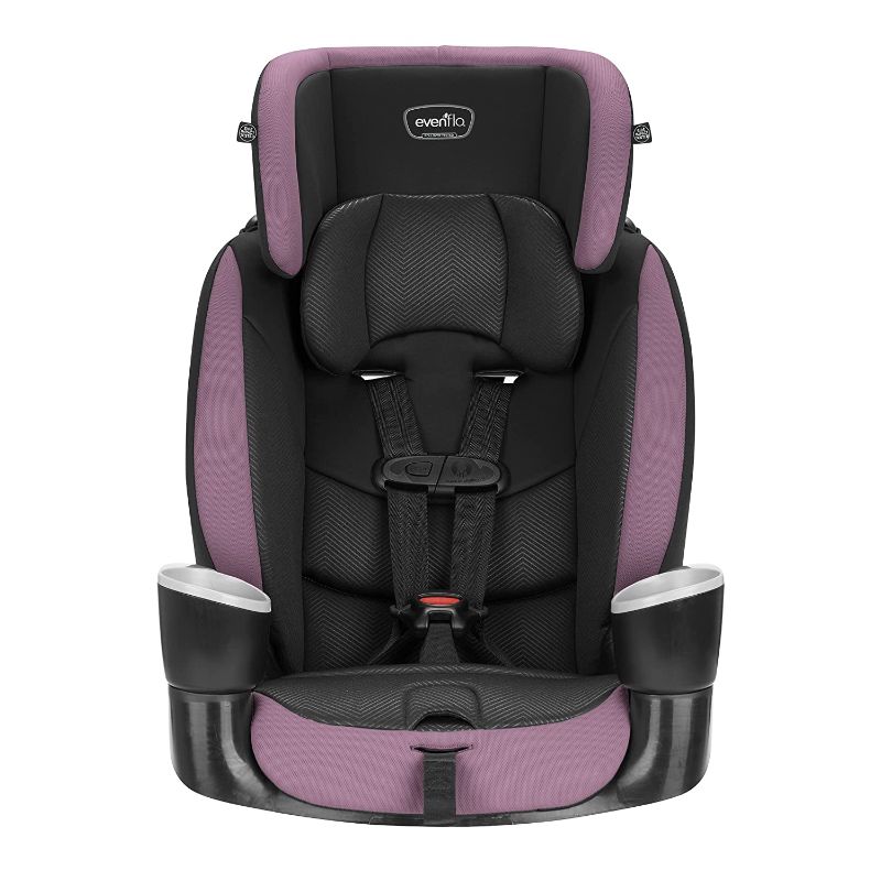 Photo 1 of Evenflo Maestro Sport Convertible Booster Car Seat - For Kids 2 to 8 Years Old, Whitney Pink