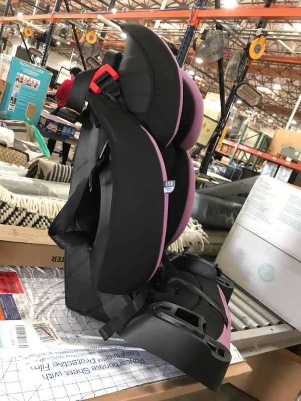 Photo 3 of Evenflo Maestro Sport Convertible Booster Car Seat - For Kids 2 to 8 Years Old, Whitney Pink