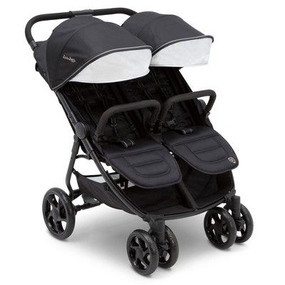 Photo 1 of Jeep Destination Ultralight Side x Side Double Stroller, Midnight
