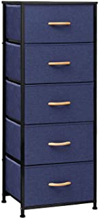 Photo 1 of 5 Drawer Dressers,Fabric Dresser Drawer Organizer,Dressers & Chests of Drawers for Bedroom,Blue
