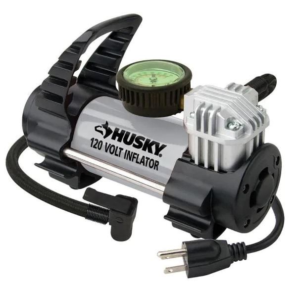 Photo 1 of (TORN OFF HOSE)
Husky 120-Volt Inflator