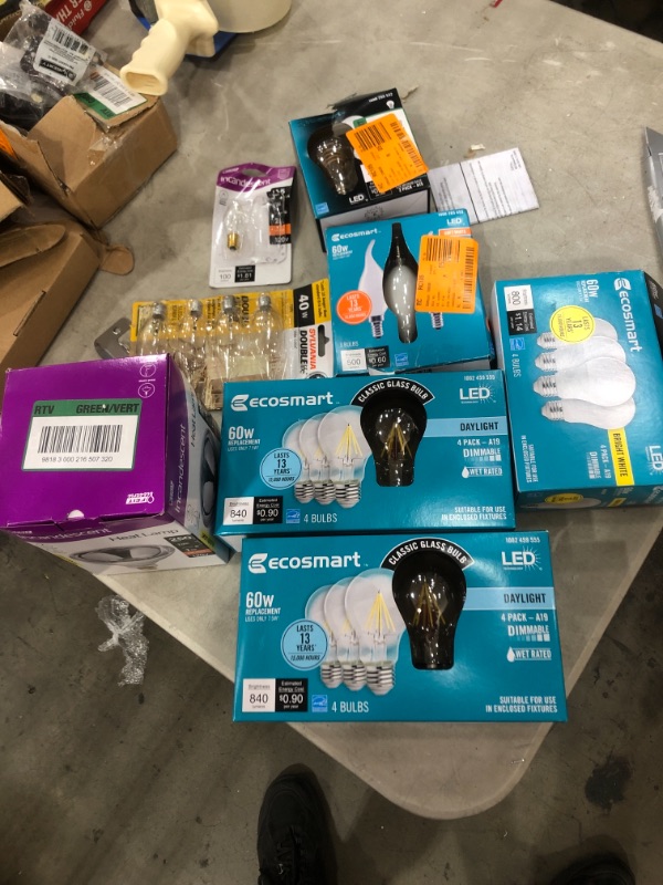 Photo 1 of SOLD AS IS, Miscellaneous Light Bulbs