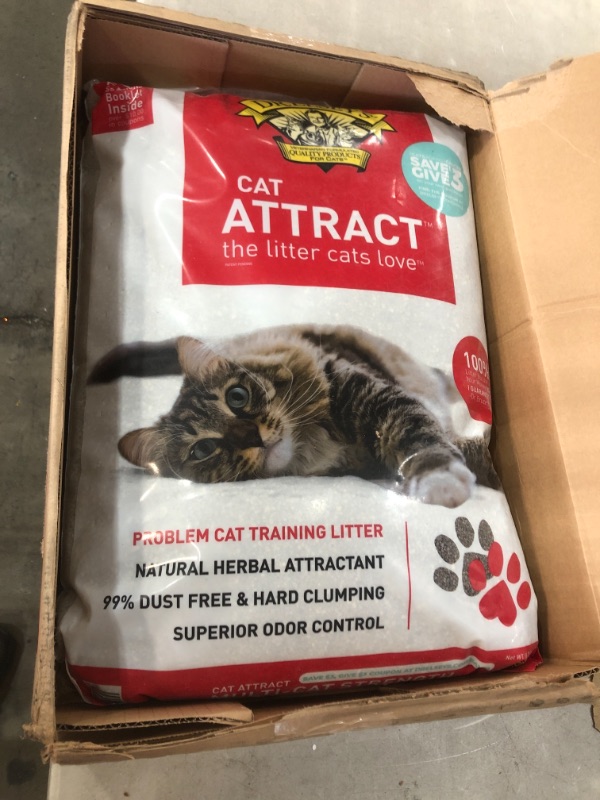 Photo 2 of Dr. Elsey's Precious Cat Attract Unscented Clumping Clay Cat Litter, 40-lb bag