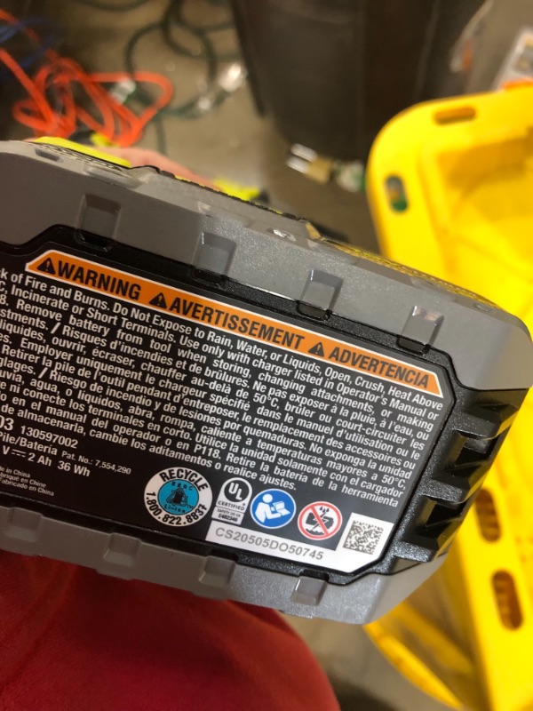 Photo 3 of (MISSING CHARGER)
RYOBI ONE+ HP 18V Brushless Cordless Compact 1/2 in. Drill/Driver Kit with (2) 1.5 Ah Batteries, and Bag