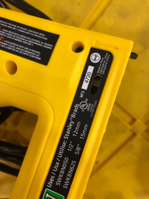 Photo 1 of Stanley Electric Stapler and Brad Nail Gun