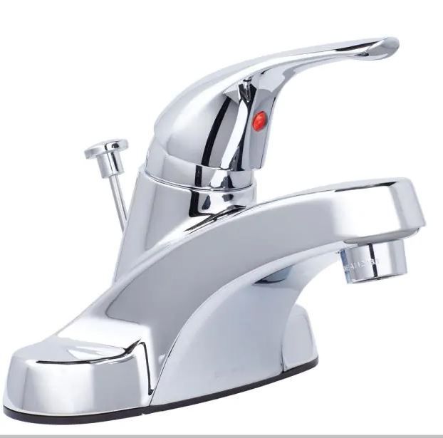 Photo 1 of (PARTS ONLY:missing manual)
Glacier Bay Aragon 4 in. Centerset Single-Handle Low-Arc Bathroom Faucet in Chrome