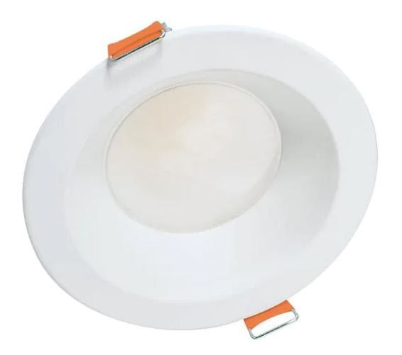 Photo 1 of Halo
LCR6 6 in. Selectable CCT Round Canless Integrated LED White Recessed Light Retrofit Module Trim, 2100 Lumens