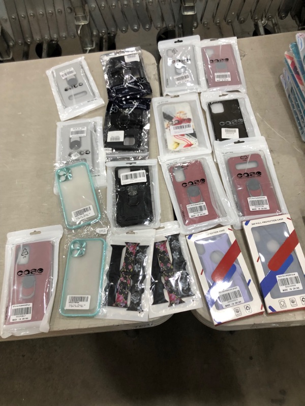 Photo 1 of 25 Assorted Samsung, iPhone cases **NOT REFUNDABLE SOLD AS IS**