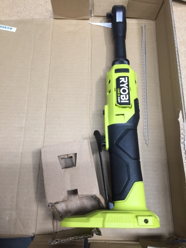 Photo 4 of RYOBI
ONE+ HP 18V Brushless Cordless 3/8 in. Extended Reach Ratchet (Tool Only)