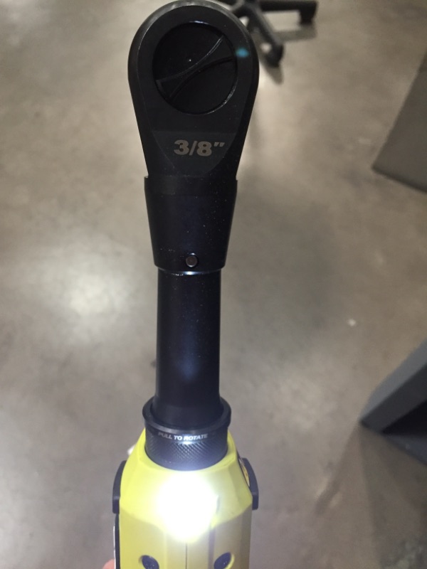 Photo 2 of RYOBI
ONE+ HP 18V Brushless Cordless 3/8 in. Extended Reach Ratchet (Tool Only)