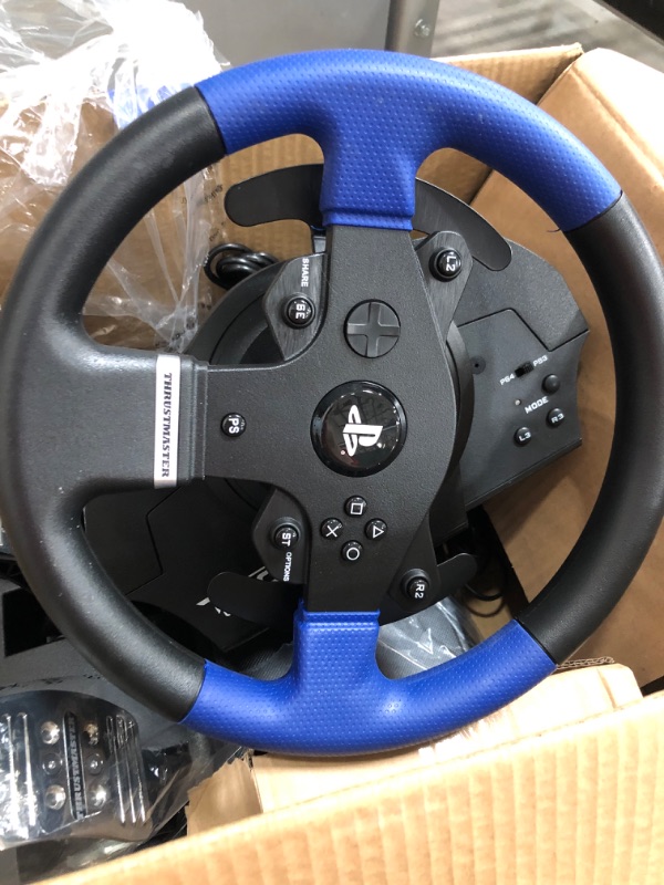 Photo 3 of Thrustmaster T150 Pro Racing Wheel (PS4/PS3 and PC) works with PS5 games
