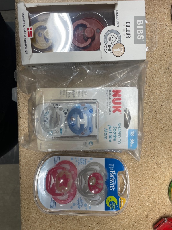 Photo 1 of 3 PCK BUNDLE OF BABY PACIFIERS 