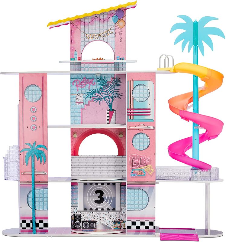 Photo 1 of LOL Surprise OMG House of Surprises – New Real Wood Dollhouse //PREVIOUSLY OPENED//MISSING COMPONENTS 
