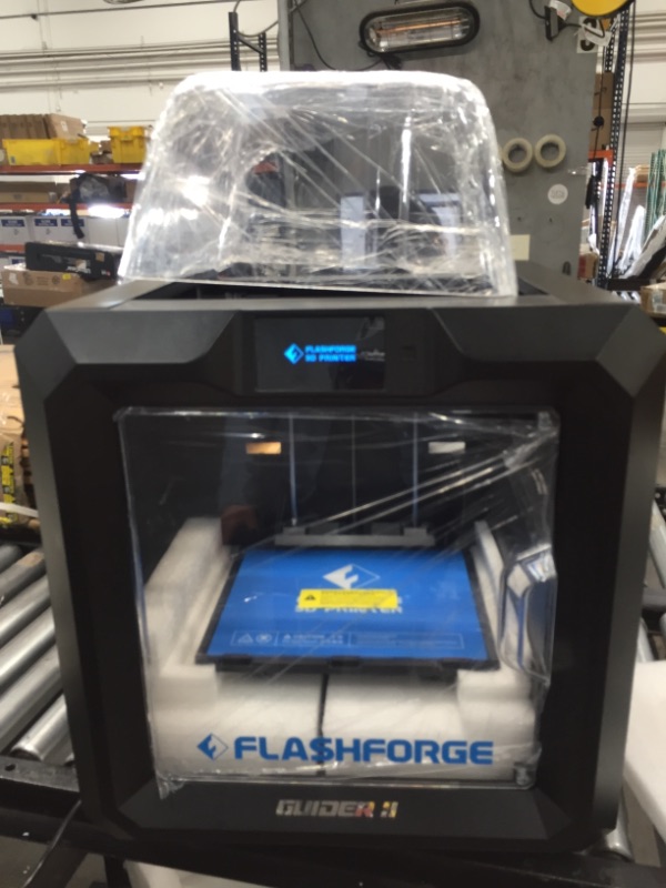 Photo 2 of Flashforge 3D Printer Guider II Large Size Intelligent Industrial Grade 3D Printer,Resume Printing for Serious Hobbyists and Professionals with Production Demands

//TESTED POWERS ON//
