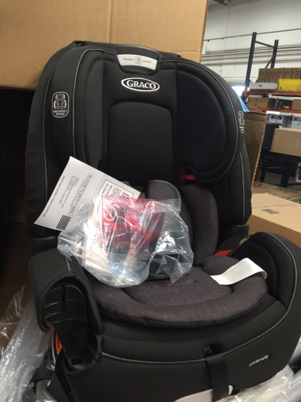 Photo 2 of Graco Grows4Me 4 in 1 Car Seat, Infant to Toddler Car Seat with 4 Modes, West Point
