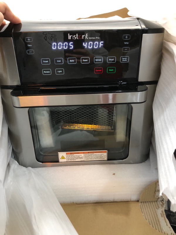 Photo 6 of Instant Vortex Pro 10 qt 9-in-1 Air Fryer Toaster Oven