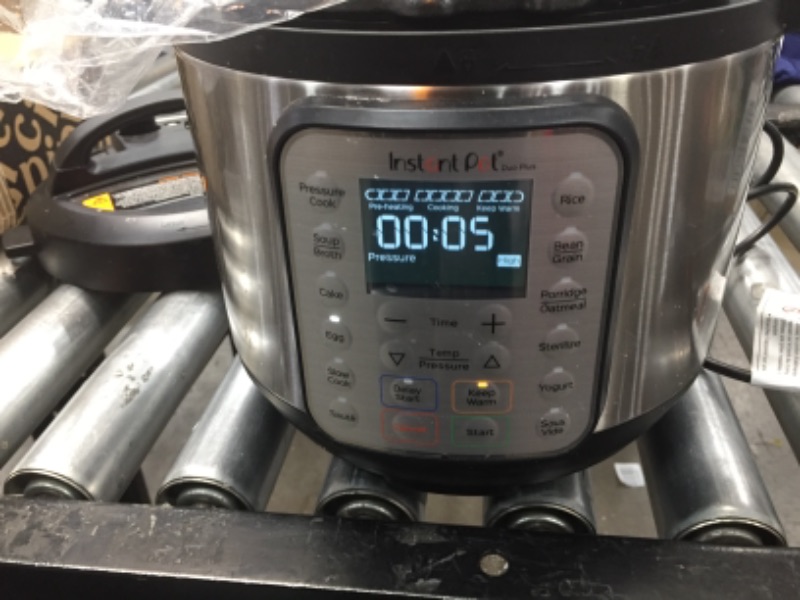 Photo 1 of Instant Pot DUO Plus 3 Qt 9-in-1 Multi- Use Programmable Pressure Cooker, Slow Cooker, Rice Cooker, Yogurt Maker, Egg Cooker, Sauté, Steamer, Warmer, and Sterilizer