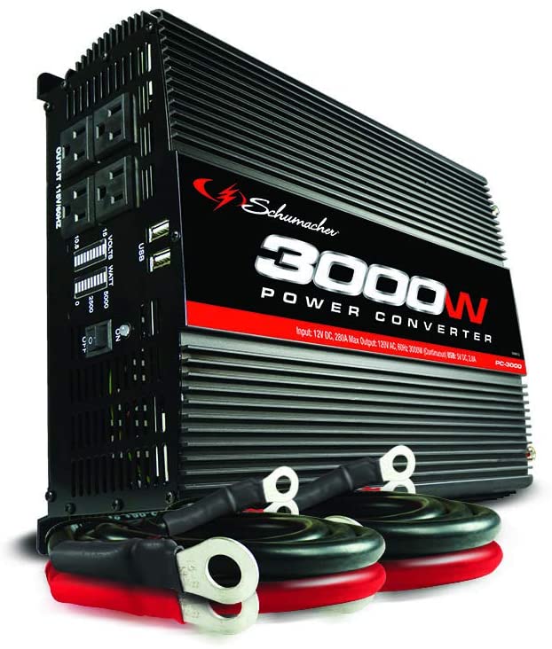 Photo 1 of *Stock photo for refrence only*
PC-3000 DC to AC Power Inverter