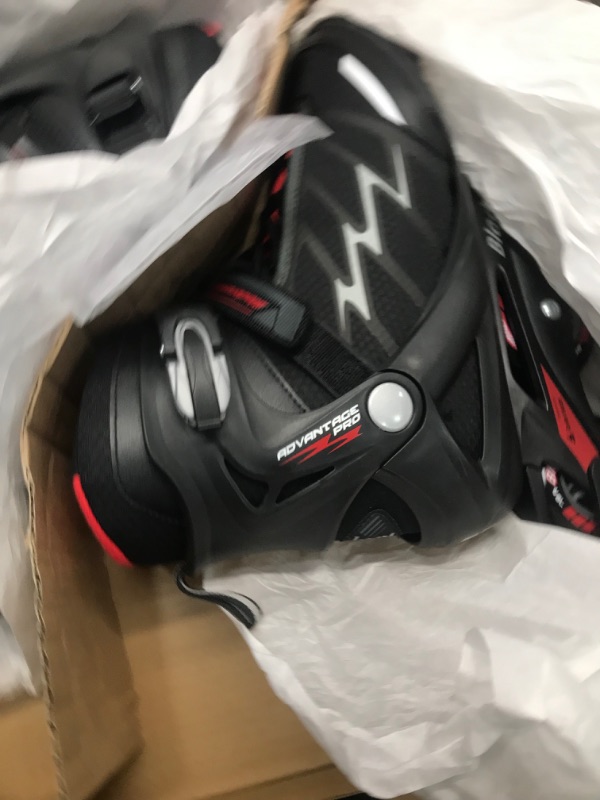 Photo 4 of Bladerunner by Rollerblade Advantage Pro XT Men's Adult Fitness Inline Skate, Black and Red, Inline Skates
SIZE : 11 