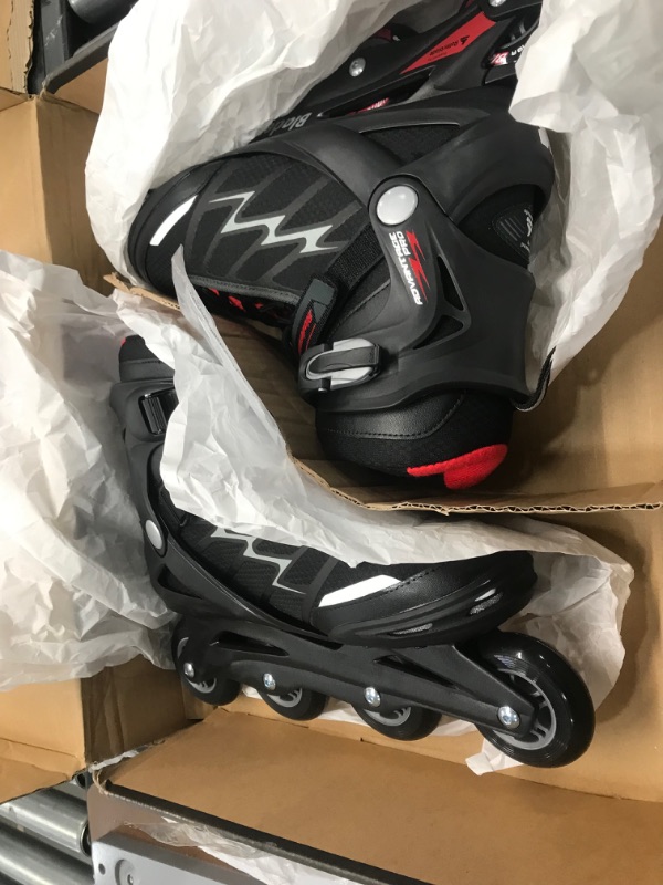 Photo 2 of Bladerunner by Rollerblade Advantage Pro XT Men's Adult Fitness Inline Skate, Black and Red, Inline Skates
SIZE : 11 