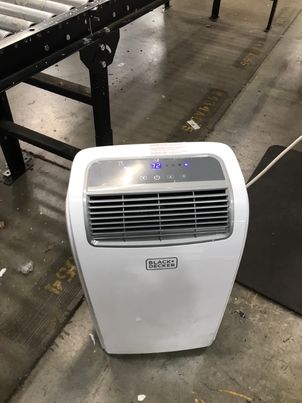 Photo 4 of BLACK+DECKER BPACT10WT Portable Air Conditioner with Remote Control, 10,000 BTU, Cools Up to 250 Square Feet, White
