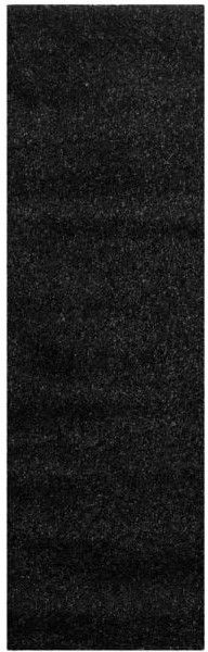 Photo 1 of ***STOCK PHOTO FOR REFERENCE*** 8FT X 35 INCH BLACK AND BLACK CHECKERED RUNNER RUG