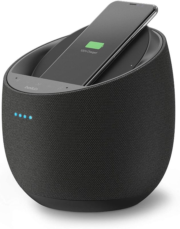 Photo 1 of Belkin SoundForm Elite Hi-Fi Smart Speaker + Wireless Charger 