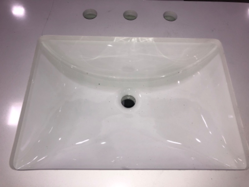Photo 5 of  60" x 22"- Mara Bath Vanity with Cultured Marble Vanity Top with White Basins
