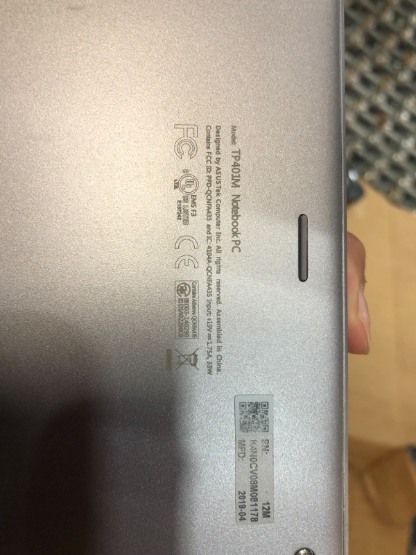 Photo 1 of **UNFUNCTIONAL** ASUS vivobook flip 14 TP401M