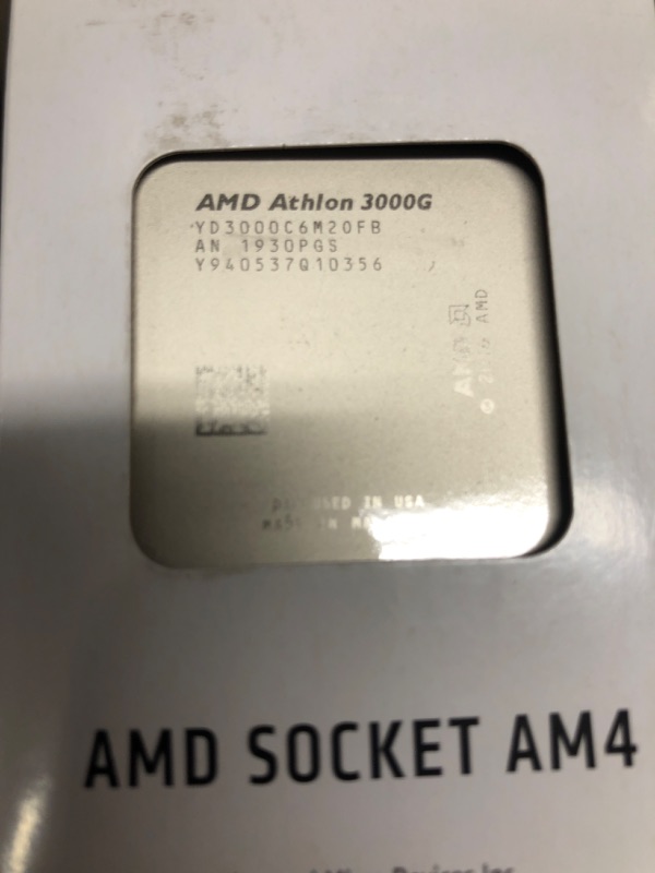 Photo 4 of AMD Athlon 220GE with Radeon Vega Graphics Processor
