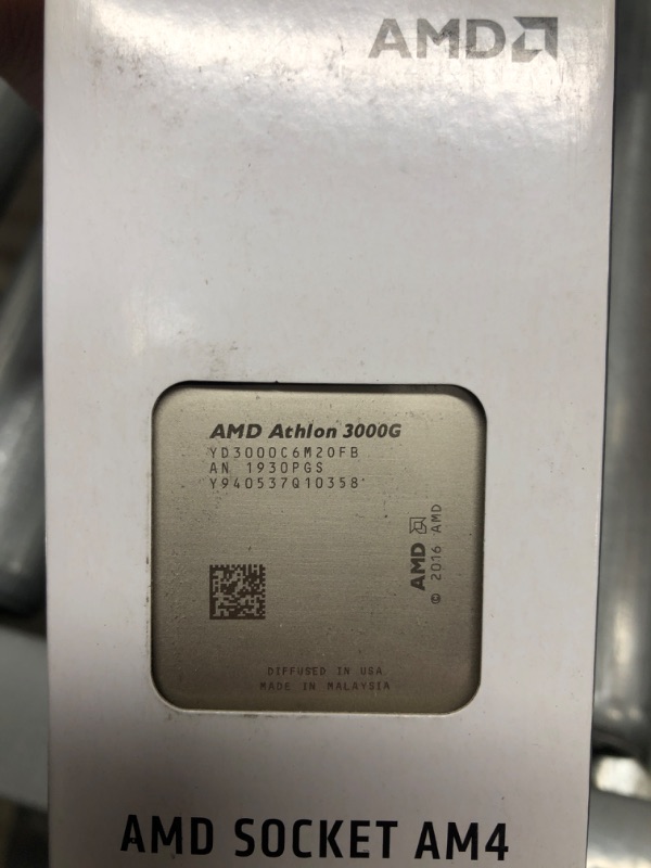 Photo 4 of AMD Athlon 220GE with Radeon Vega Graphics Processor
