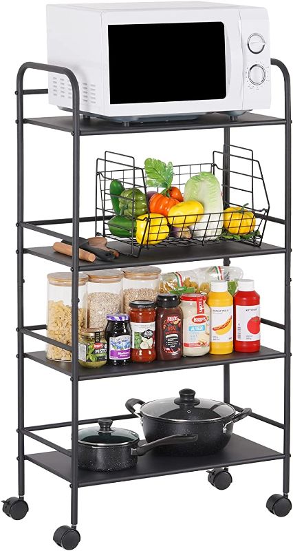 Photo 1 of  SIMILAR TO STOCK PHOTO 4-Tier Kitchen Rolling Utility Cart , Storage Trolley