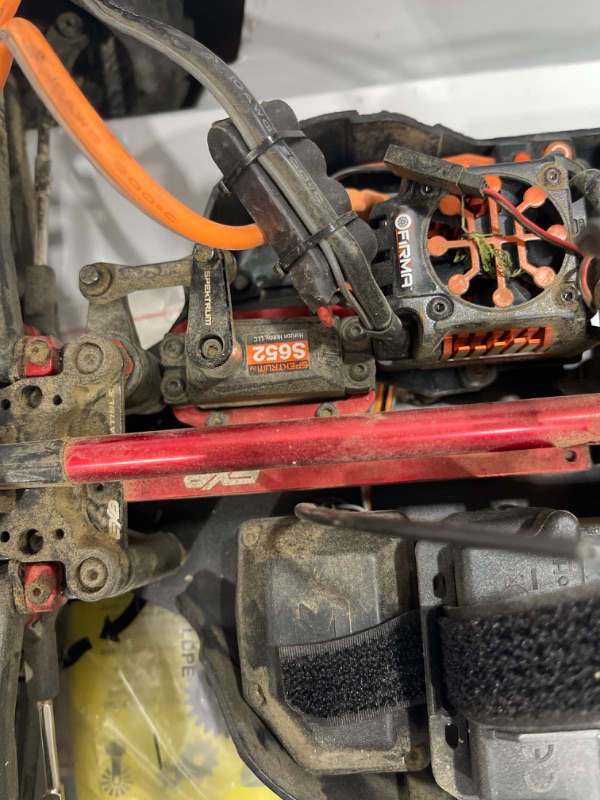 Photo 3 of ***PARTS ONLY***IT DOES NOT WORK***
 ARRMA RC Truck 1/8 Talion 6S BLX 4WD Extreme Bash Speed Truggy RTR (Battery and Charger Not Included), Black, ARA8707
