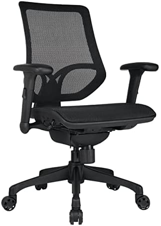 Photo 1 of WorkPro® 1000 Series Ergonomic Mesh/Mesh Mid-Back Task Chair, Grey/Black
