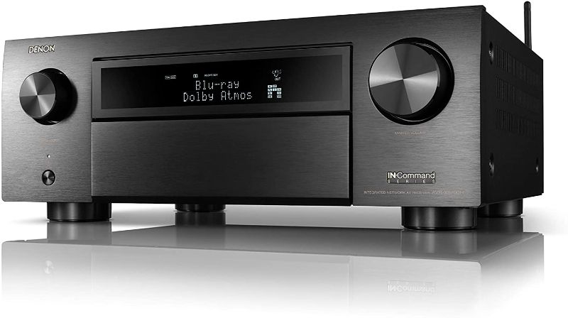 Photo 1 of Denon AVR-X6700H 8K Ultra HD 11.2 Channel (140Watt X 11) AV Receiver 2020 Model - 3D Audio & Video with IMAX Enhanced, Built for Gaming, Music Streaming, Alexa + HEOS
